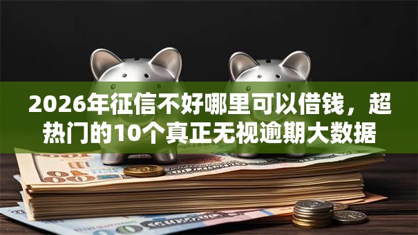 2026年征信不好哪里可以借钱，超热门的10个真正无视逾期大数据的网贷口子推荐