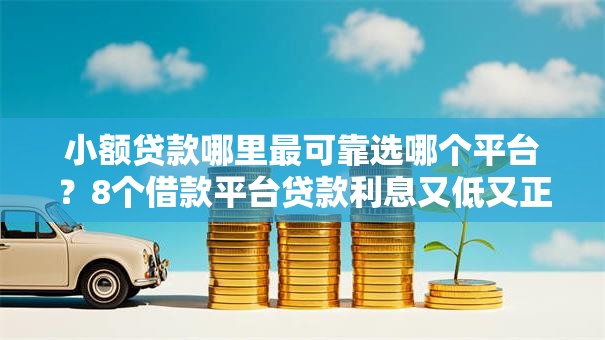 小额贷款哪里最可靠选哪个平台？8个借款平台贷款利息又低又正规推荐