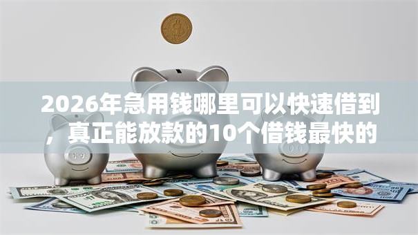 2026年急用钱哪里可以快速借到，真正能放款的10个借钱最快的平台推荐