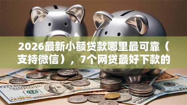 2026最新小额贷款哪里最可靠（支持微信），7个网贷最好下款的平台不看征信无私分享