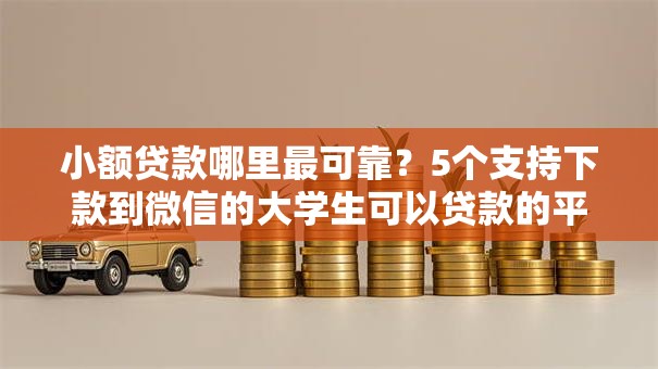 小额贷款哪里最可靠？5个支持下款到微信的大学生可以贷款的平台
