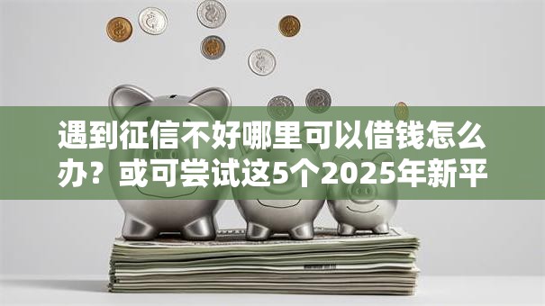 遇到征信不好哪里可以借钱怎么办?或可尝试这5个2025年新平台黑户也能下款这种 遇到征信不好哪里可以借钱怎么办?或可尝试这5个2025年新平台黑户也能下款这种