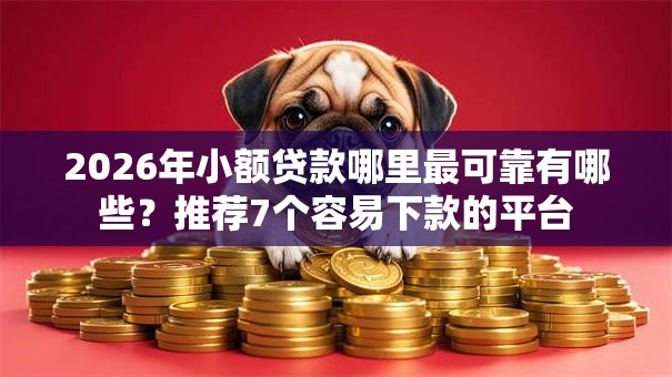 2026年小额贷款哪里最可靠有哪些？推荐7个容易下款的平台