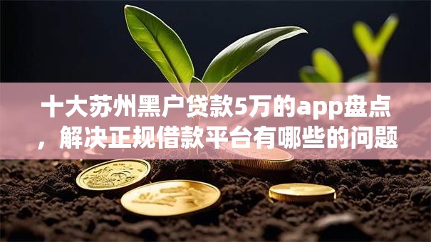 十大苏州黑户贷款5万的app盘点,解决正规借款平台有哪些的问题 十大苏州黑户贷款5万的app盘点,解决正规借款平台有哪些的问题