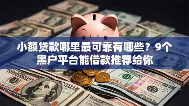 小额贷款哪里最可靠有哪些？9个黑户平台能借款推荐给你