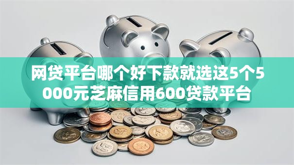 网贷平台哪个好下款就选这5个5000元芝麻信用600贷款平台