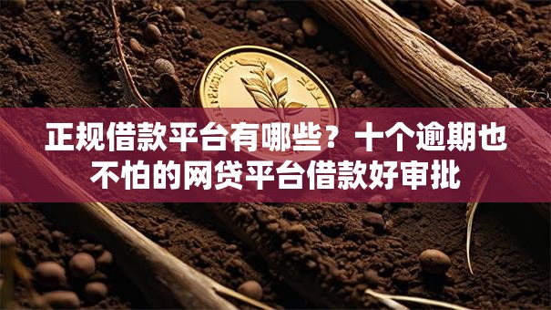 正规借款平台有哪些?十个逾期也不怕的网贷平台借款好审批 正规借款平台有哪些?十个逾期也不怕的网贷平台借款好审批
