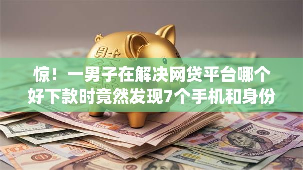 惊！一男子在解决网贷平台哪个好下款时竟然发现7个手机和身份证快速借钱app，事后分享了出来