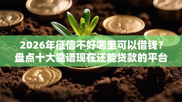 2026年征信不好哪里可以借钱?盘点十大靠谱现在还能贷款的平台 2026年征信不好哪里可以借钱?盘点十大靠谱现在还能贷款的平台