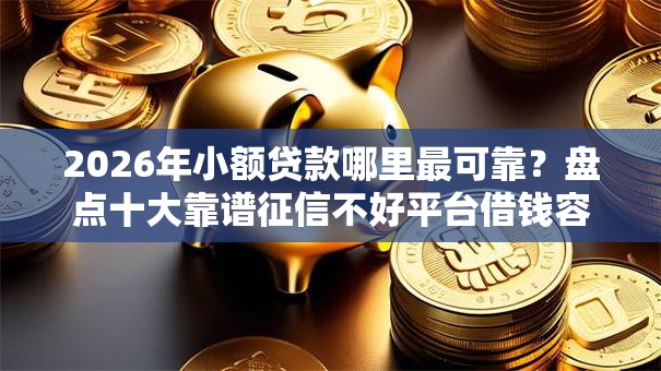 2026年小额贷款哪里最可靠？盘点十大靠谱征信不好平台借钱容易通过