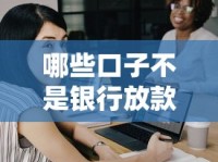 哪些口子不是银行放款？揭秘非银行渠道的贷款真相