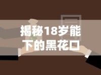 揭秘18岁能下的黑花口子：年轻人必看的贷款选择与避坑指南