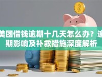 美团借钱逾期十几天怎么办？逾期影响及补救措施深度解析