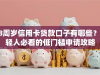 18周岁信用卡贷款口子有哪些？年轻人必看的低门槛申请攻略