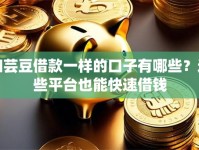 和芸豆借款一样的口子有哪些？这些平台也能快速借钱