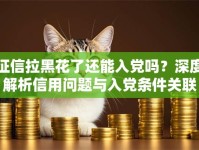 征信拉黑花了还能入党吗？深度解析信用问题与入党条件关联