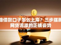 撸借款口子怎么上岸？三步摆脱网贷泥潭的正确姿势