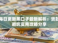 每日更新黑口子最新解析：贷款避坑实用攻略分享