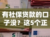 有社保贷款的口子没？这5个正规平台值得了解，社保缴费记录也能申请！