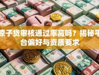 原子贷审核通过率高吗？揭秘平台偏好与资质要求