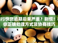 建行快贷逾期后果严重？别慌！教你正确处理方式及协商技巧