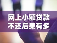 网上小额贷款不还后果有多严重？这些影响可能让你后悔莫及