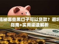 揭秘哪些黑口子可以贷款？避坑指南+实用渠道解析