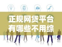 正规网贷平台有哪些不用综合评估分？这5家靠谱推荐！