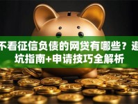 不看征信负债的网贷有哪些？避坑指南+申请技巧全解析
