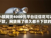 小额网贷4000元平台征信花可以下款，网贷拖了很久都不下款的5个平台介绍