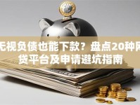 无视负债也能下款？盘点20种网贷平台及申请避坑指南