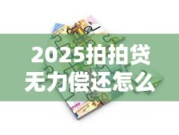 2025拍拍贷无力偿还怎么办？5招化解债务危机
