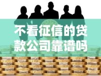 不看征信的贷款公司靠谱吗？深度揭秘潜在风险