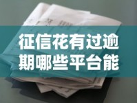 征信花有过逾期哪些平台能借款？这几种渠道还能下款