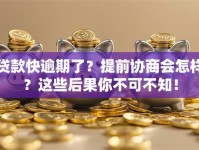 贷款快逾期了？提前协商会怎样？这些后果你不可不知！