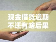 现金借贷逾期不还有啥后果？这些影响你可能想不到！