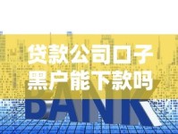 贷款公司口子黑户能下款吗？揭秘三大避坑技巧和实操方案