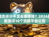 综合评分不足去哪借钱？2026最新测评10个贷款平台公司