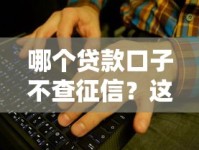 哪个贷款口子不查征信？这些平台或许能解决难题