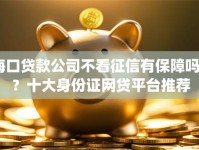 海口贷款公司不看征信有保障吗y？十大身份证网贷平台推荐