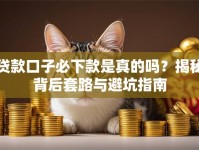 贷款口子必下款是真的吗？揭秘背后套路与避坑指南