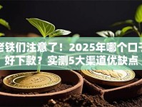 老铁们注意了！2025年哪个口子好下款？实测5大渠道优缺点