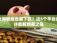 全网被拒也能下款？这5个平台或许能解燃眉之急