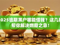 2025逾期黑户哪能借钱？这几招帮你解决燃眉之急！