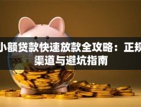 小额贷款快速放款全攻略：正规渠道与避坑指南