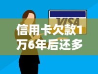 信用卡欠款1万6年后还多少钱？算清这笔账要搞懂这三点