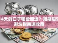 14天的口子哪些能选？短期周转避坑指南速收藏
