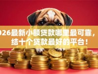 2026最新小额贷款哪里最可靠，总结十个贷款最好的平台！