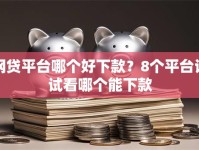 网贷平台哪个好下款？8个平台试试看哪个能下款