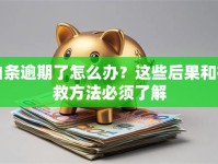 白条逾期了怎么办？这些后果和补救方法必须了解